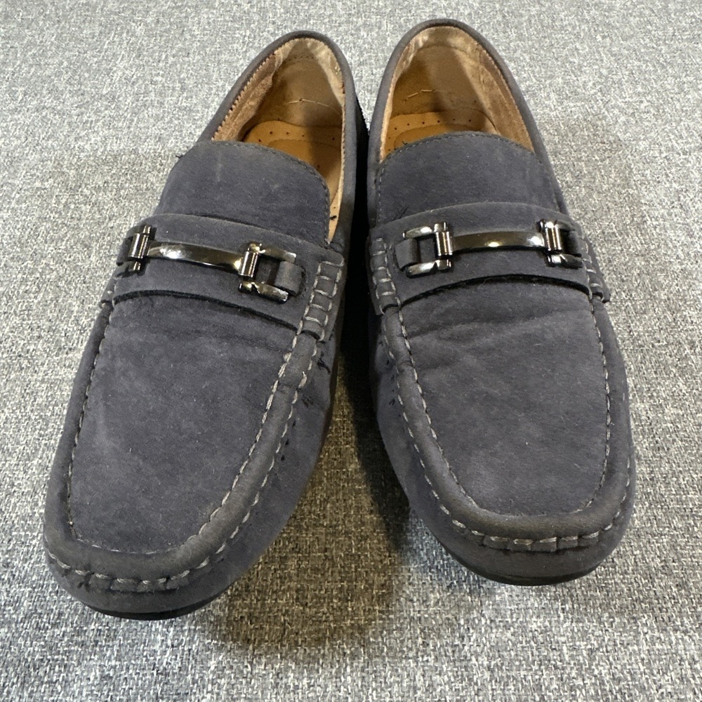 Steve Madden Wedwynn Mens Loafers Size 9 Black Nubuck Driving Moccasins